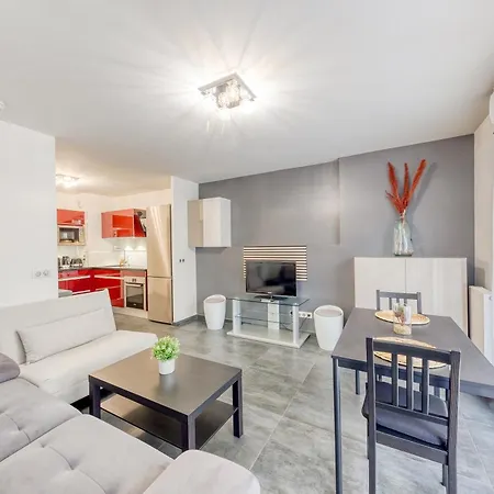 O Cocon De Franconville - Avec Grande Terrasse - 24h Access Apartment